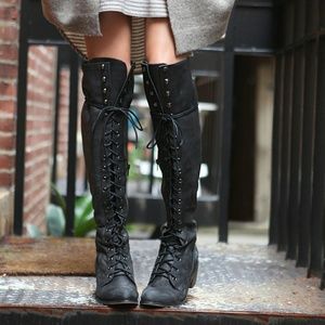 Free People Joe Lace Up Boot 8