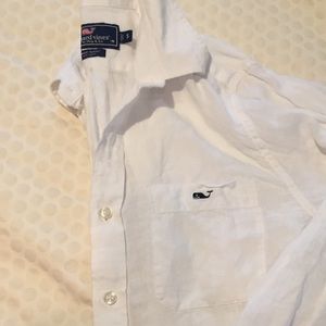 Men's small vineyard Vines linen shirt