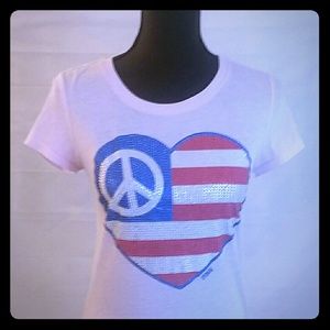 PINK by Victoria's Secret American Flag T-shirt