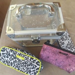 Bundle of 4 Cosmetic Pouches/Cases