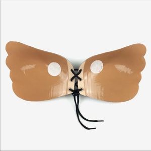 The PushBra- strapless backless sticky bra