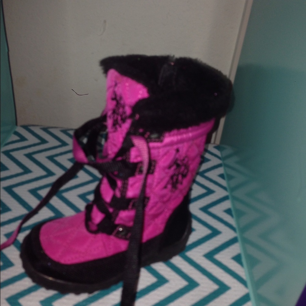 Girls Ralph Lauren polo boots