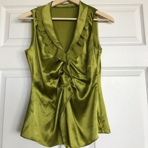 Tahari silk blouse