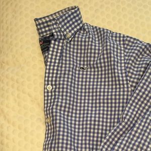 Vineyard vines gingham shirt