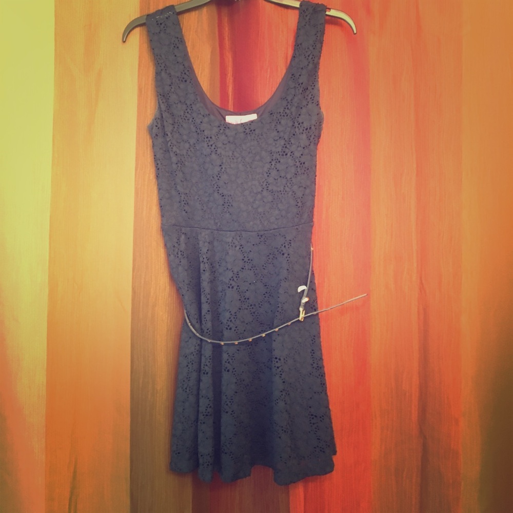 Navy blue dress