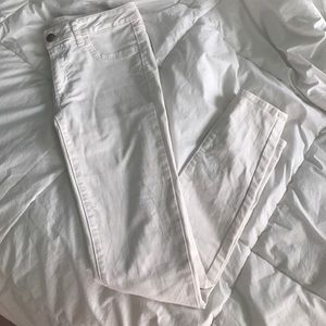 American Eagle Super Super Stretch White Jeans