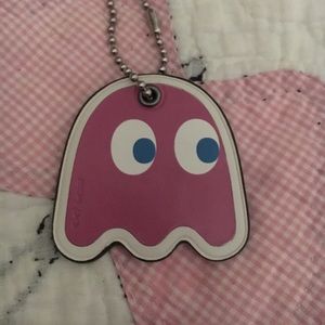 Coach PAC Man Pinky Fob