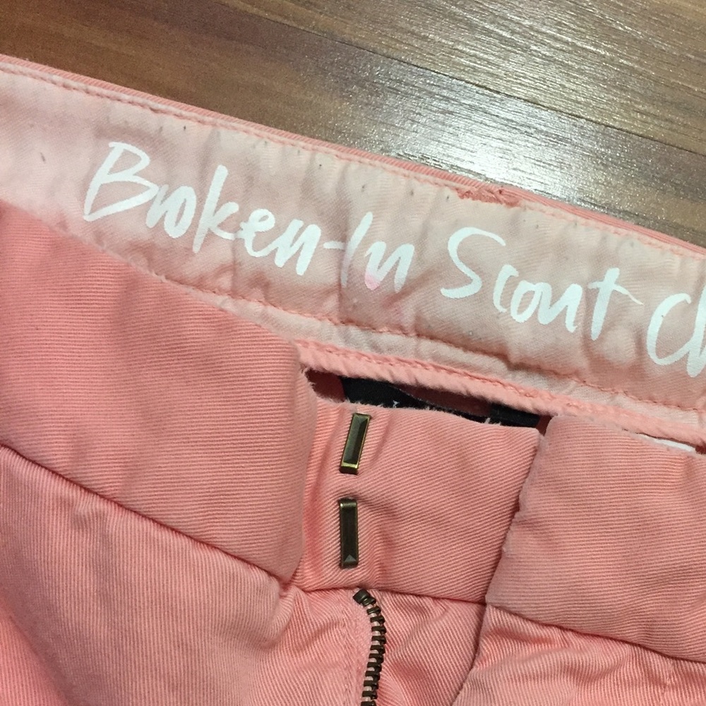 JCrew “Broken-In” Scout Chino Pants