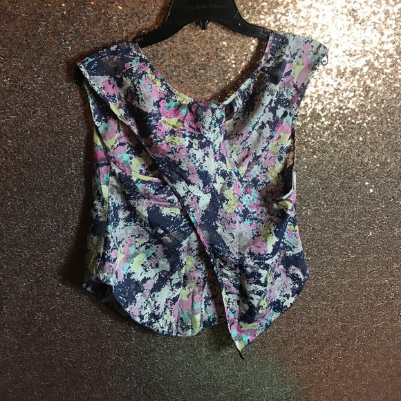 Rumors Open Back Top - Picture 2 of 2