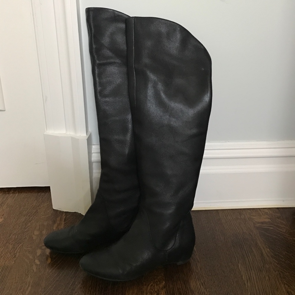 Via Spiga Leather Boots