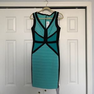 Knee length dress from cache.