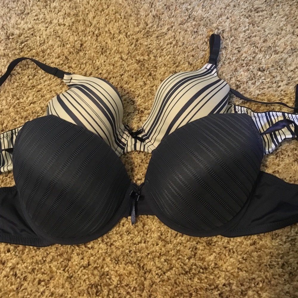 Two bras