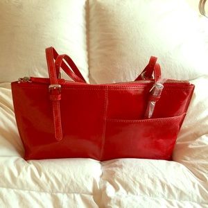NWT red leather Hobo purse from Nordstrom Rack