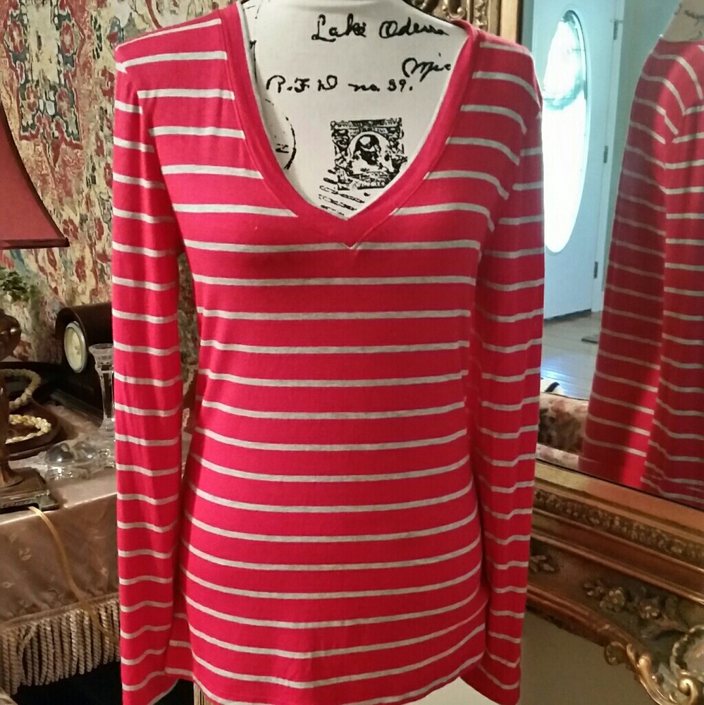 Zanana Outfitters Super Soft Striped Tee