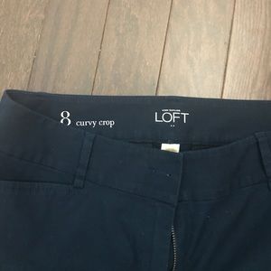 LOFT Navy Crops