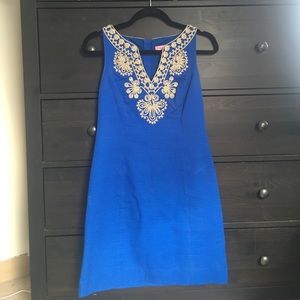 Cobalt Blue Lilly Pulitzer Shift Dress