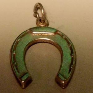VINTAGE 1940'S STERLING SILVER HORSE SHOE CHARM