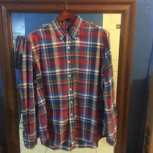 Ralph Lauren plaid color button up