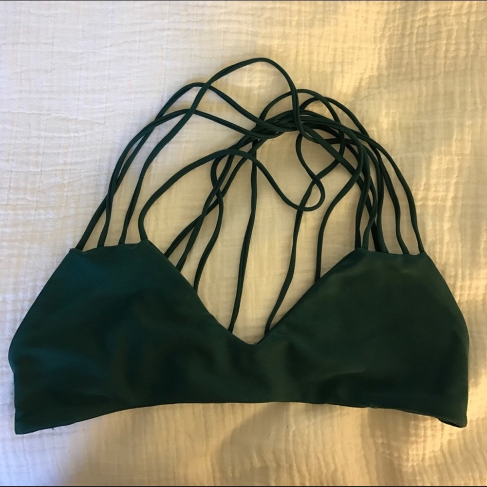 Mikoh Banyans Swim Suit - Green - Size Small