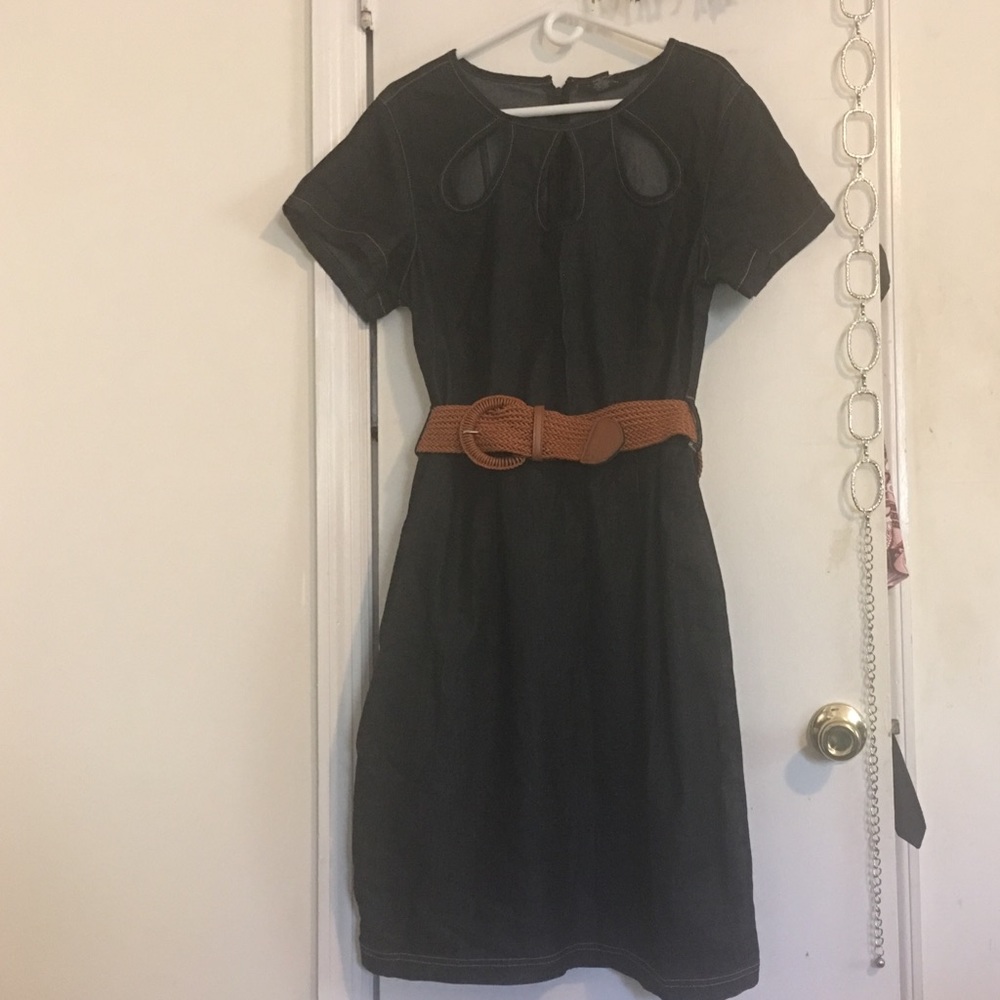 Ashley Stewart denim dress