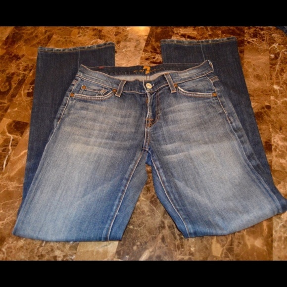 (7FAMK) Bootcut Classic Jeans 31" inseam - Picture 3 of 4
