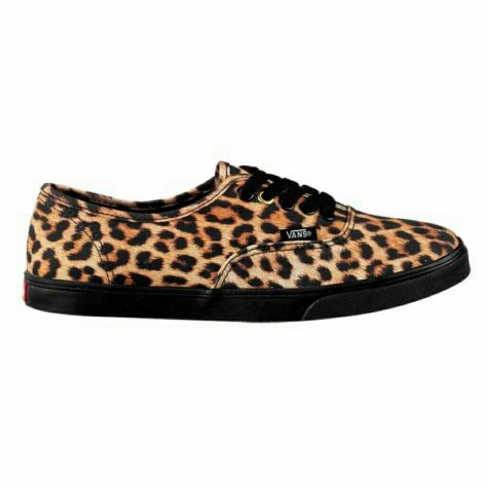 Cheetah print vans