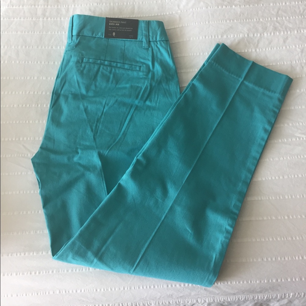 Turquoise pants