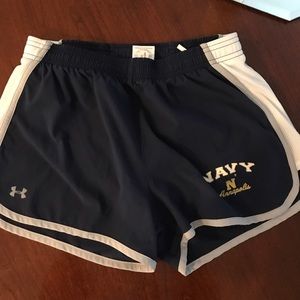 Under armour US Naval Academy shorts!