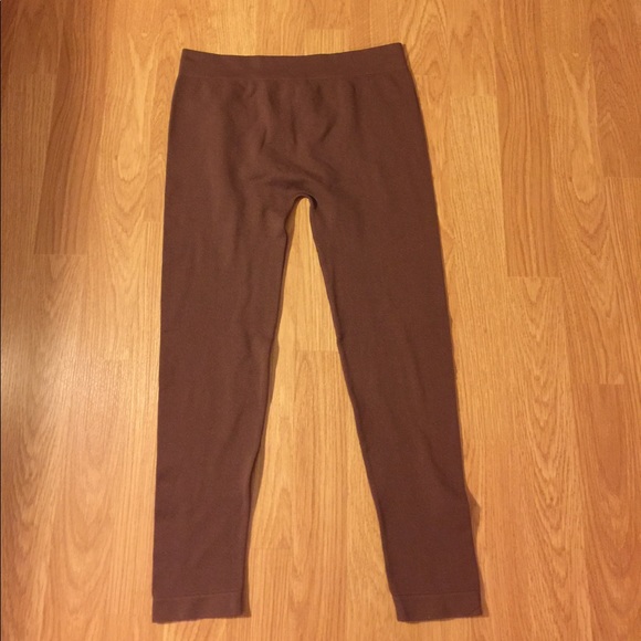 Pants - 🐷🆕 Brown Legging Footless Tight
