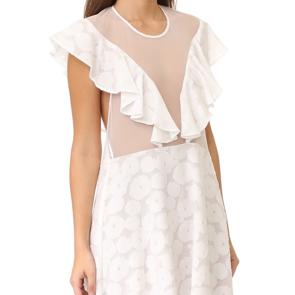 For Love And Lemons Dresses & Skirts - For Love & Lemons White Ruffle Dress