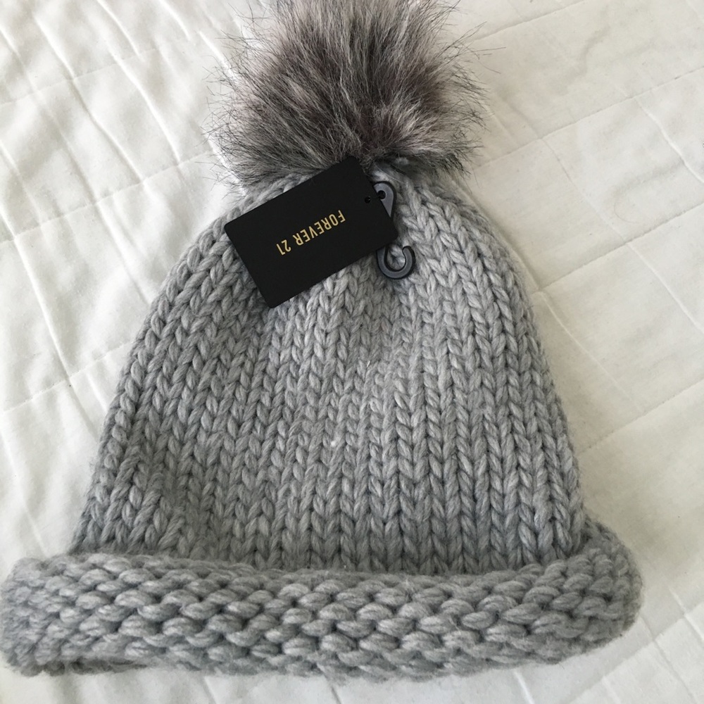 Forever 21 Fur Beanie