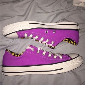 BRAND NEW purple converse size 9