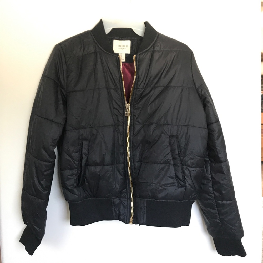 Puffy Bomber Jacket