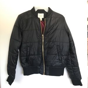 Puffy Bomber Jacket