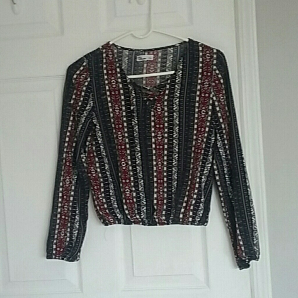 Lace Front Blouse