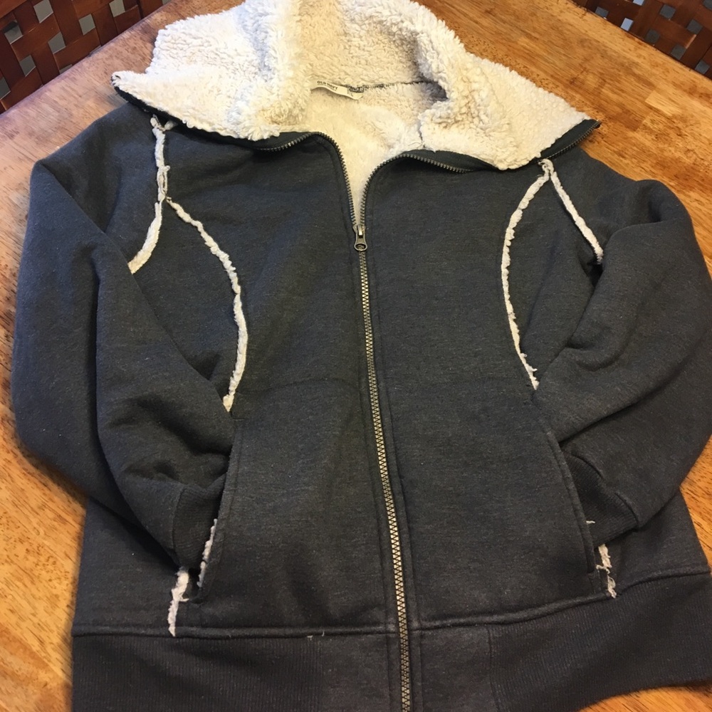 Old Navy fleece lined jacket