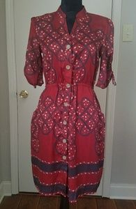 Button-down dress for Fall