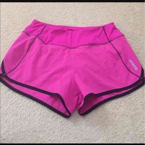 Reebok Pink Running Shorts