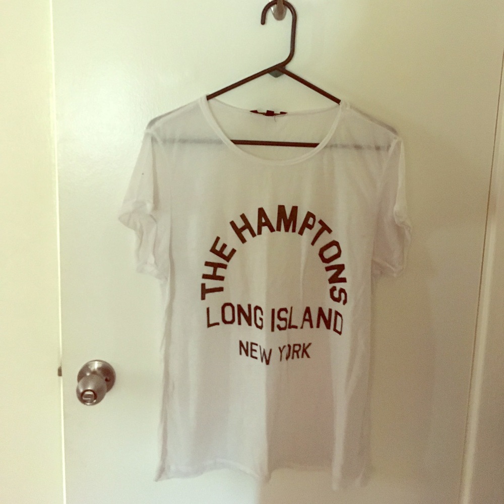 White Topshop tshirt