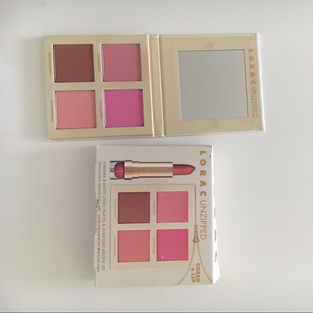 Lorac unzipped cheek palette brand new