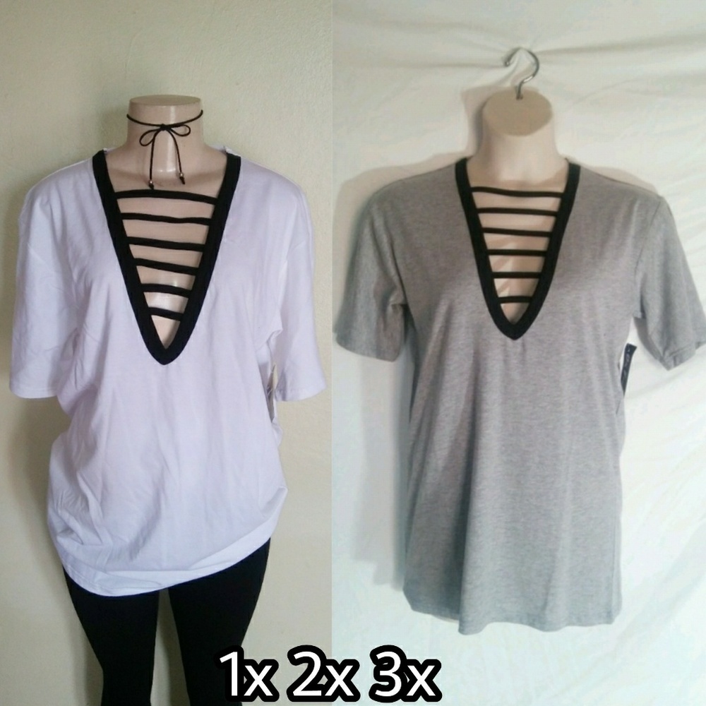 Plus Cage T-shirt 1x 2x 3x