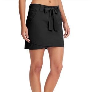 ATHLETA NWT black destination skort