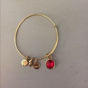 Alex and Ani Ruby Bracelet