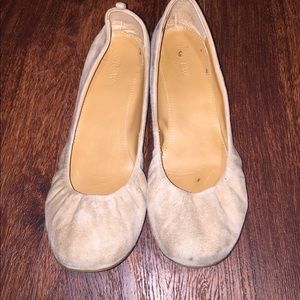 J Crew Size 8 1/2 Nude/Cream Color Used
