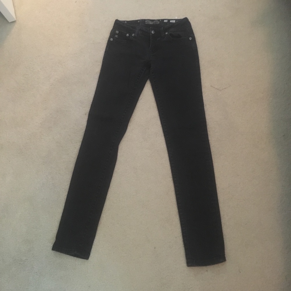 Black, Skinny, Miss Me Jeans