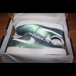 Fresh Mint Air Force 1s