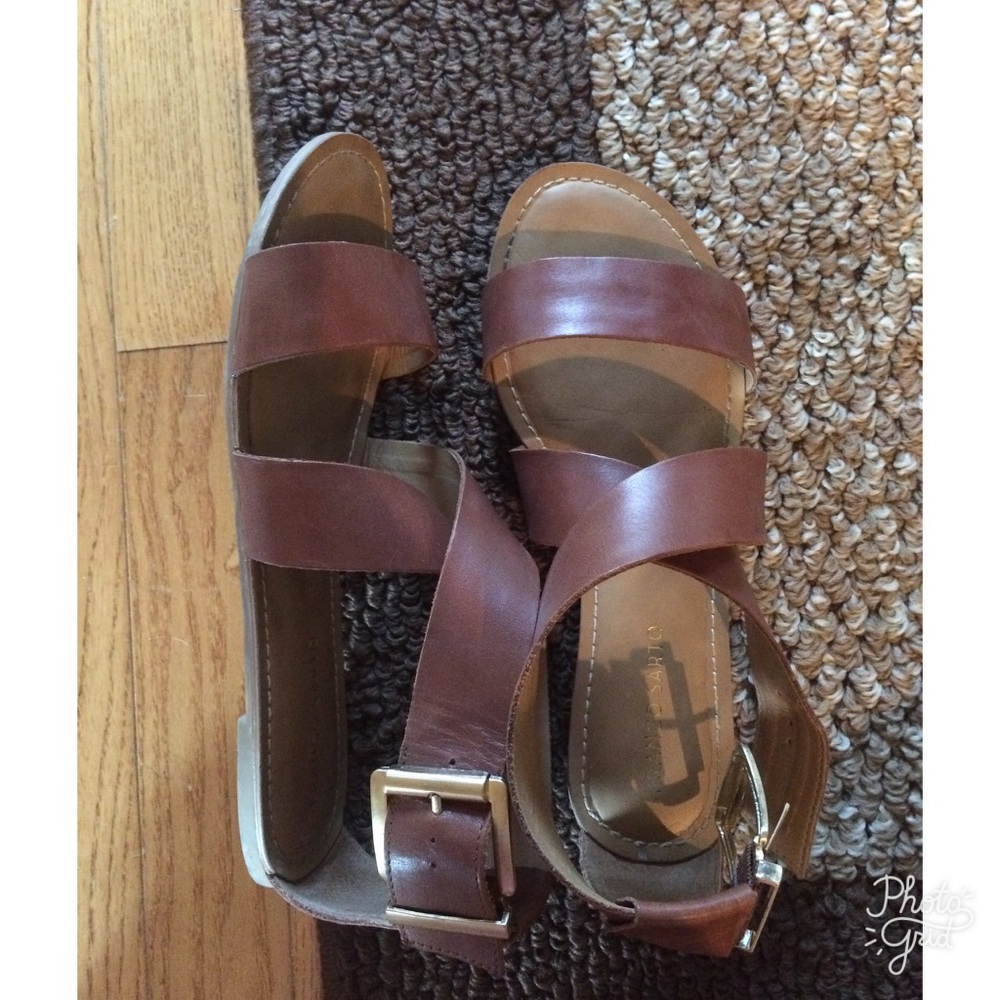 SOLD! Franco Sarto strappy sandals - Picture 2 of 3
