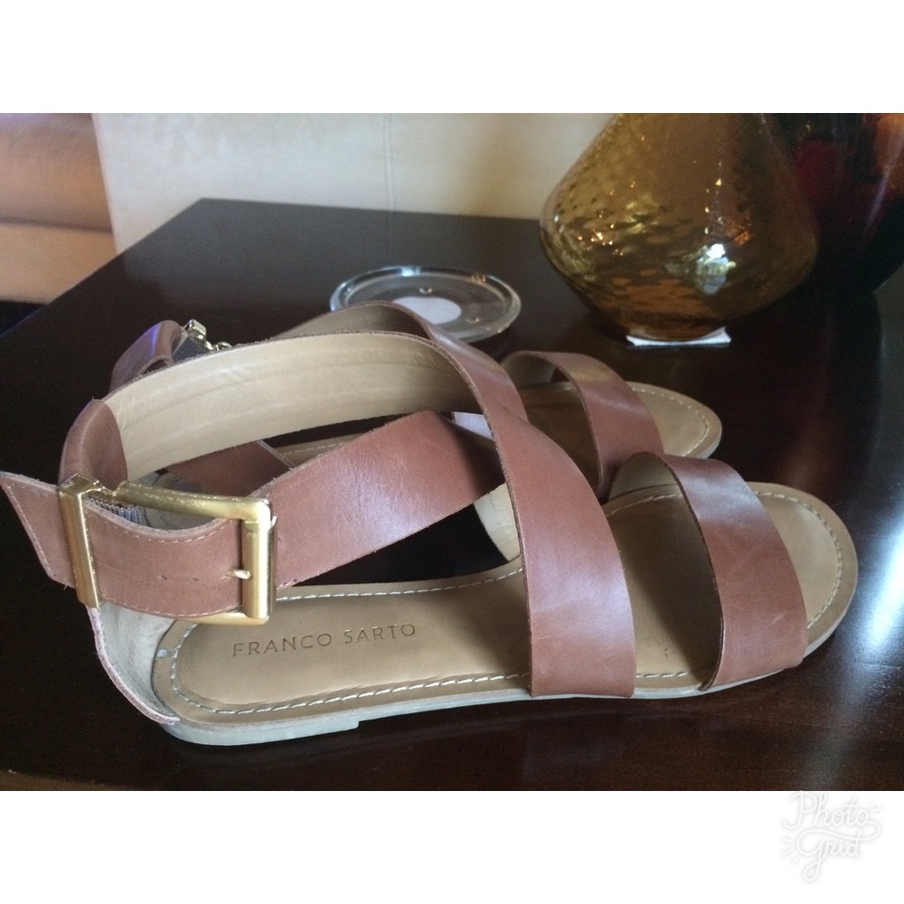 SOLD! Franco Sarto strappy sandals - Picture 3 of 3