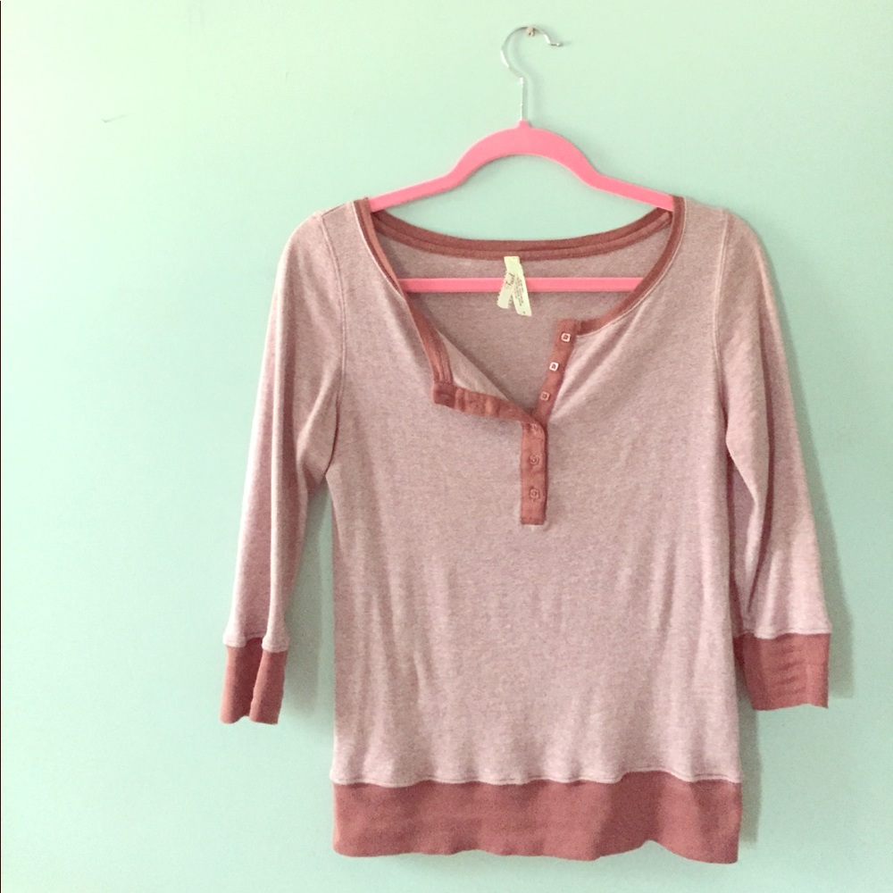 Fossil heather top