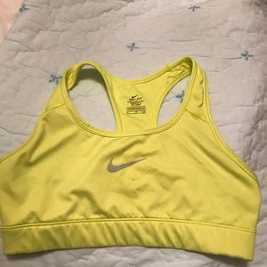 Yellow and blue Sports Bras